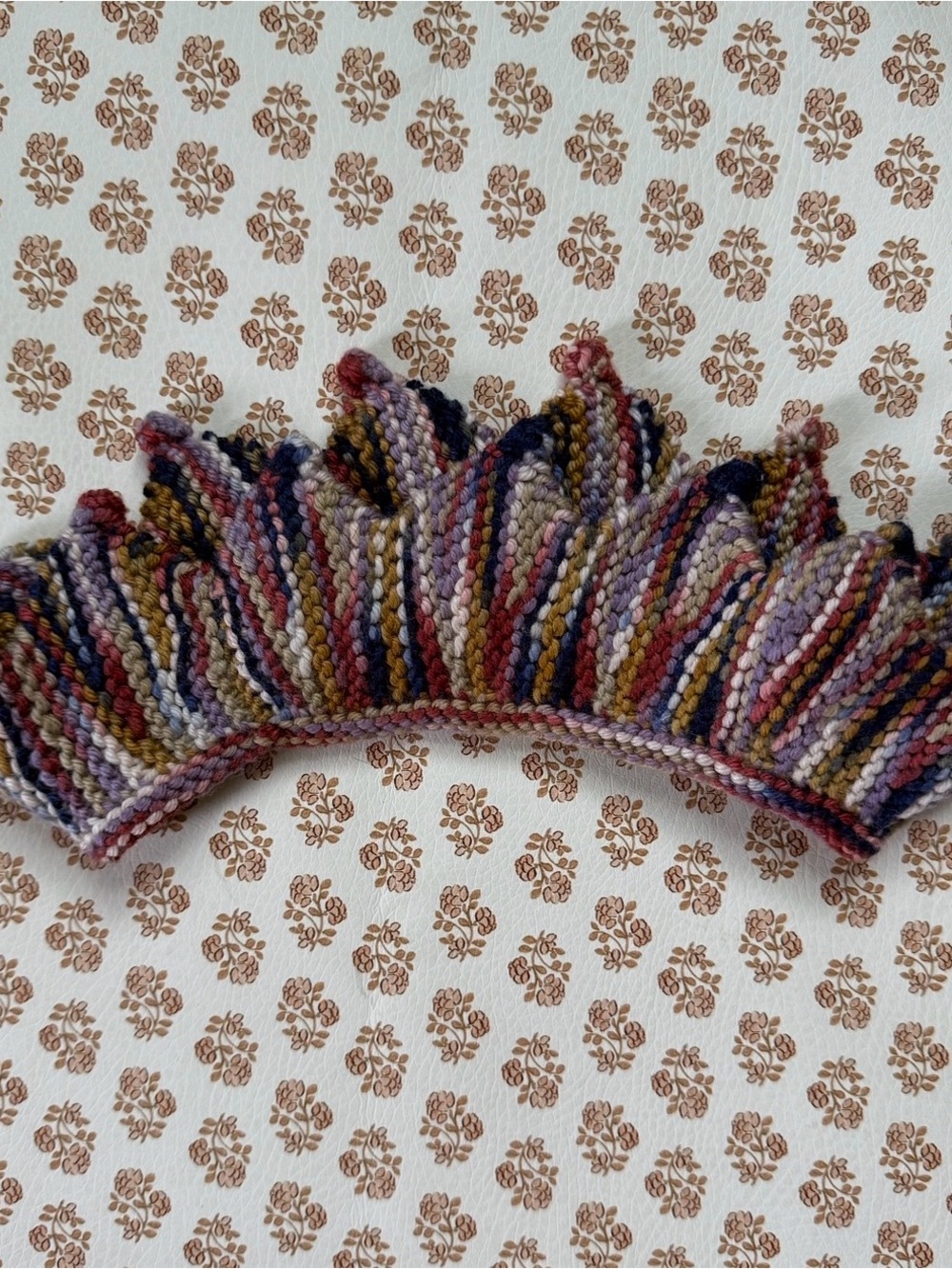 Misha & Puff Multicolor Knit crown